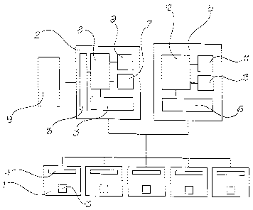 A single figure which represents the drawing illustrating the invention.